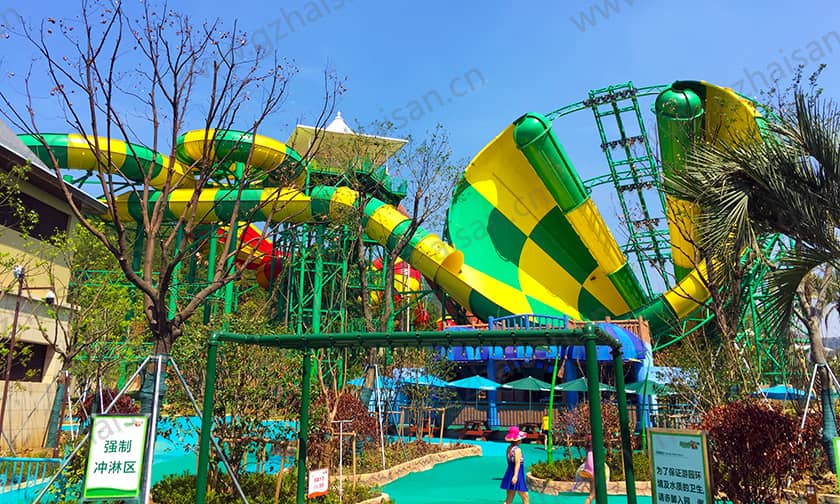 海山(shān)遊樂打造的蘇州樂園森林水世界成今夏長三角水公園人(rén)氣王